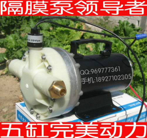 12v/24v/48v超高压迷你洗车泵/直流大功率洗车器水泵控压隔膜泵