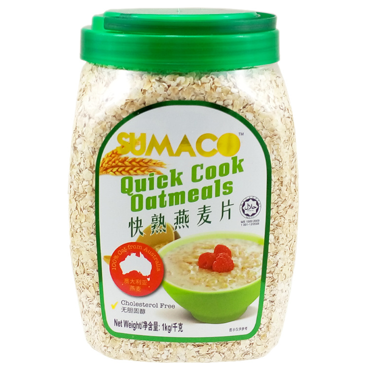 素玛哥快熟燕麦片马来西亚原装进口燕麦片营养