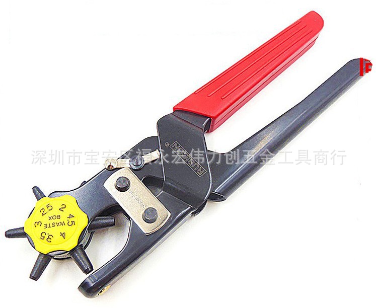rubicon日本罗宾汉皮带打孔器 帆布 皮革打孔钳rph-100