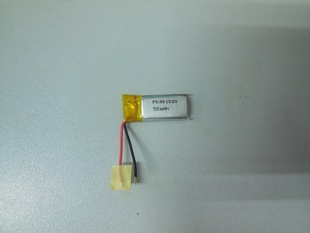 工厂定制微型锂电池lp401020 50mah 小容量智能穿戴电池