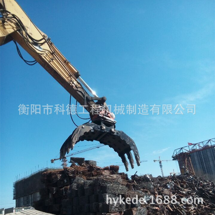 液压旋转7抓钢器