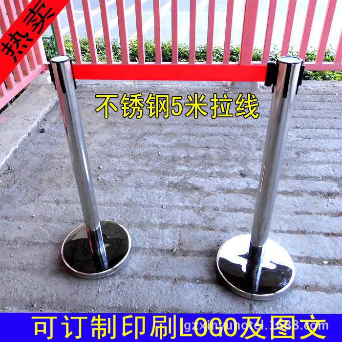 特价5米不锈钢栏杆座 另有3米出售安全护栏 警戒围栏排队隔离