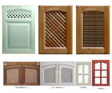 厂家定制 款式多样网格门 美国橡木 橱柜网格门