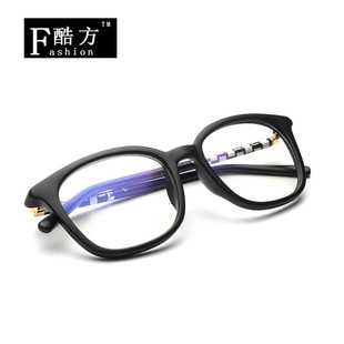 新款750平光镜 复古小清新电脑护目眼镜可配近视镜框架