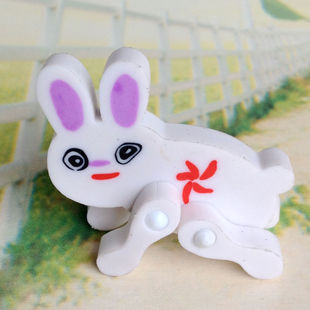 韩国橡皮创意3D卡通可爱动物造型袋装学生奖品用品橡皮擦eraser