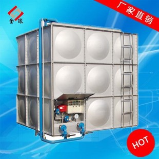 不锈钢箱泵一体化水箱 消防水箱不锈钢双层保温水箱 专业定制加工