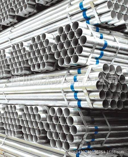 热镀锌钢管DN32*1.8-3.25过磅 华岐 排水管建筑钢管现货出售