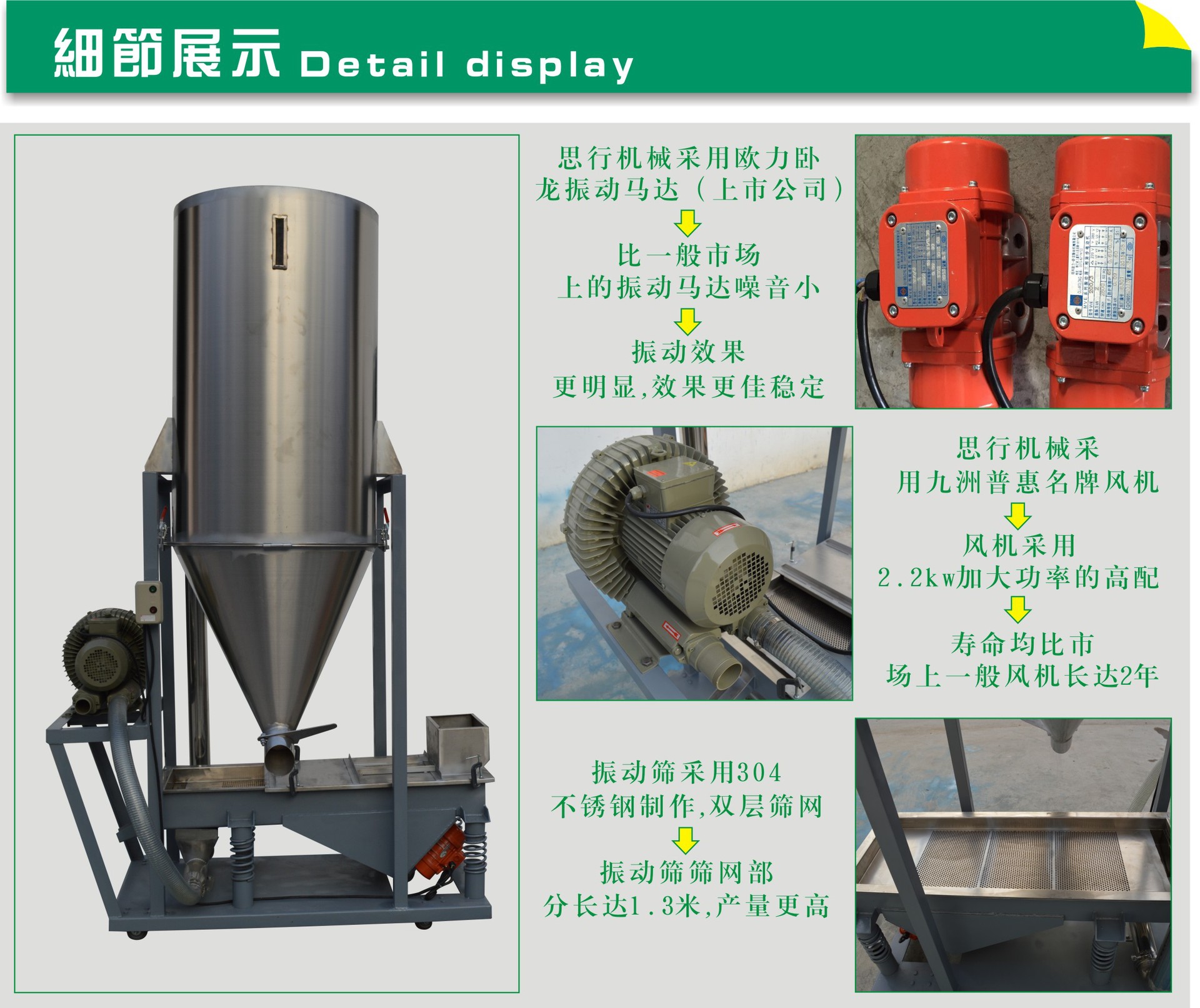 振動篩選一體機細節圖