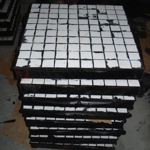 供应方形落煤管防磨内衬橡胶陶瓷三合一复合板