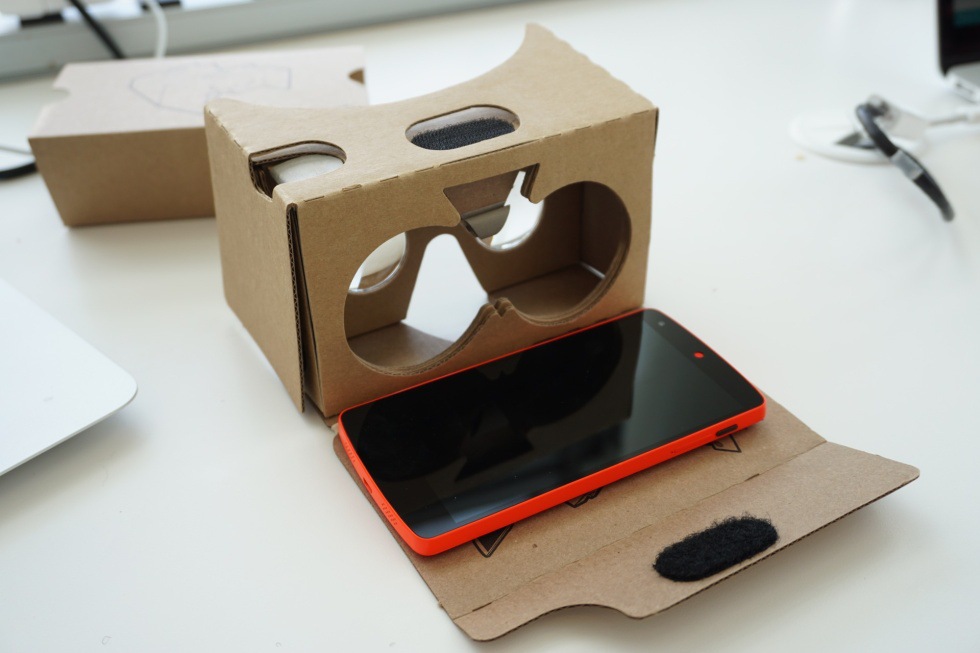 谷歌纸盒3d vr google cardboard v2虚拟现实眼镜 谷歌2代头戴版