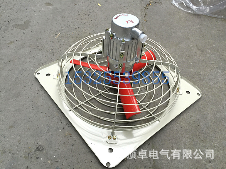 bfag/bfs-300,400,500,600工业防爆排风扇带百叶380v/220v