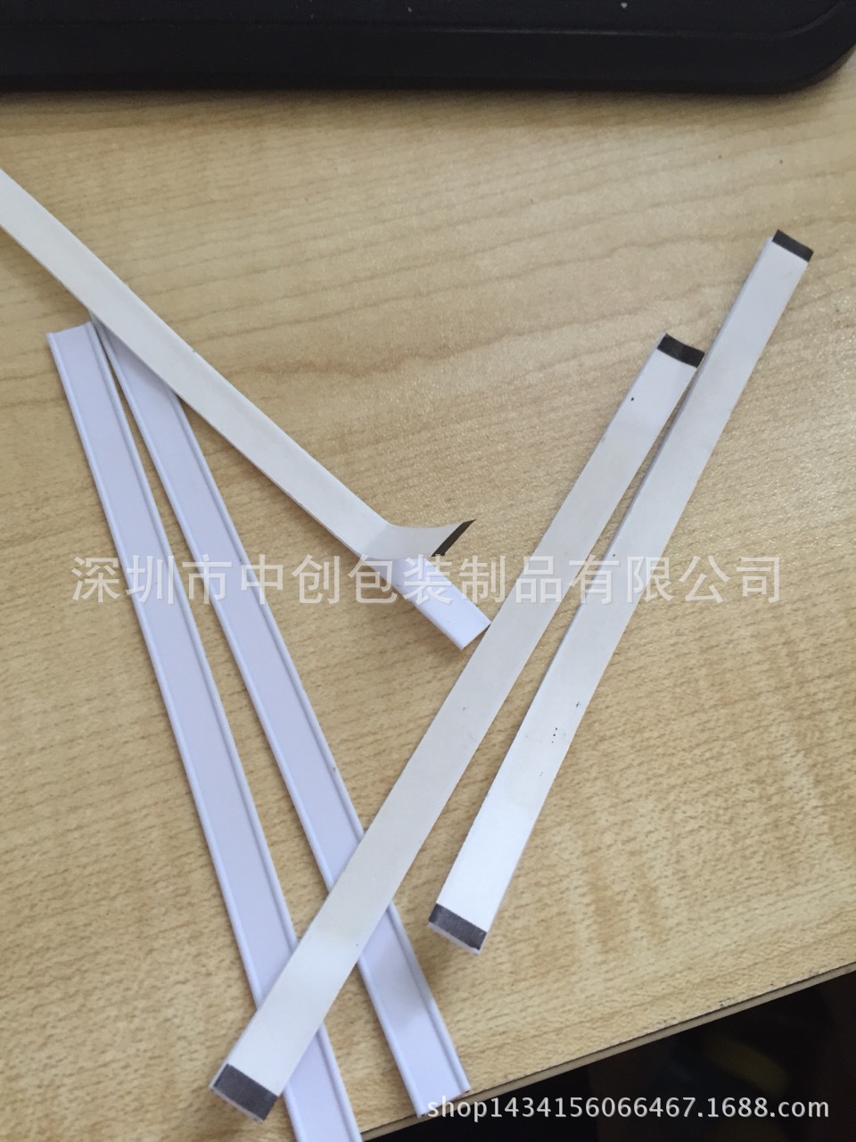 新款密封压条140mm,带自粘胶封口条,咖啡豆包装袋密封条.