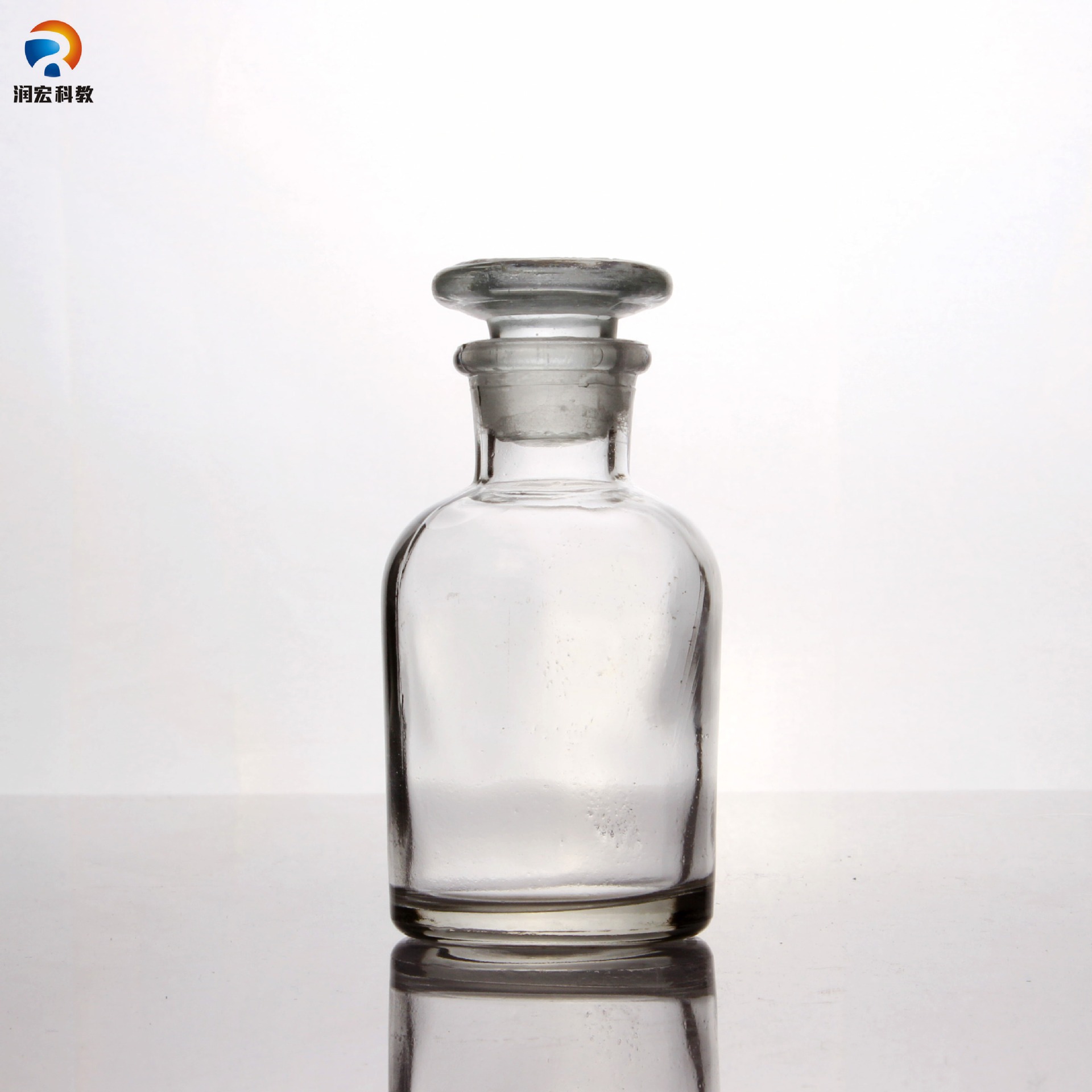 优质透明 玻璃细口瓶60ml 试剂瓶 密封瓶 磨口瓶 小口