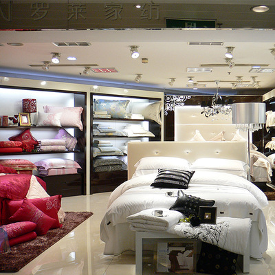 北京供应木质展柜 展厅展柜 家纺展示柜 床上用品陈列柜