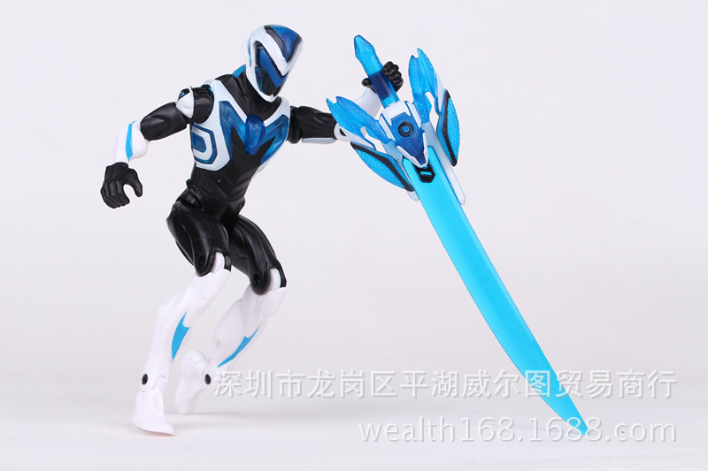 正品max steel 钢铁骑士超能战甲装甲机器人关节可动公仔手办玩偶