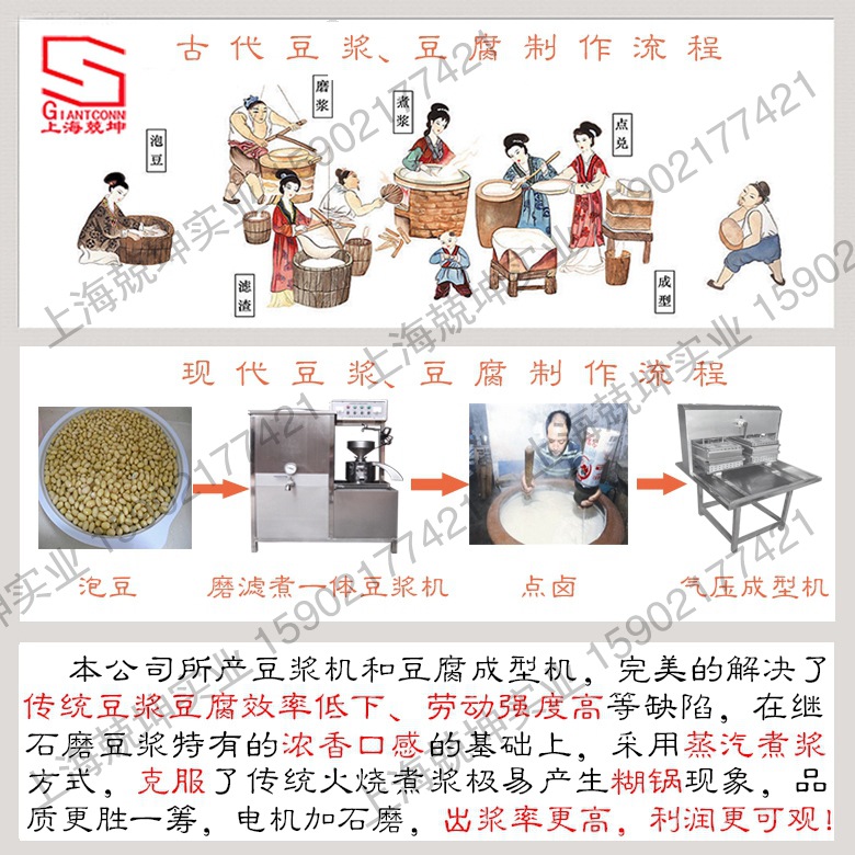 ZC-50上海兢坤v女生即时豆浆机女生发型机全豆腐17营养中长图片