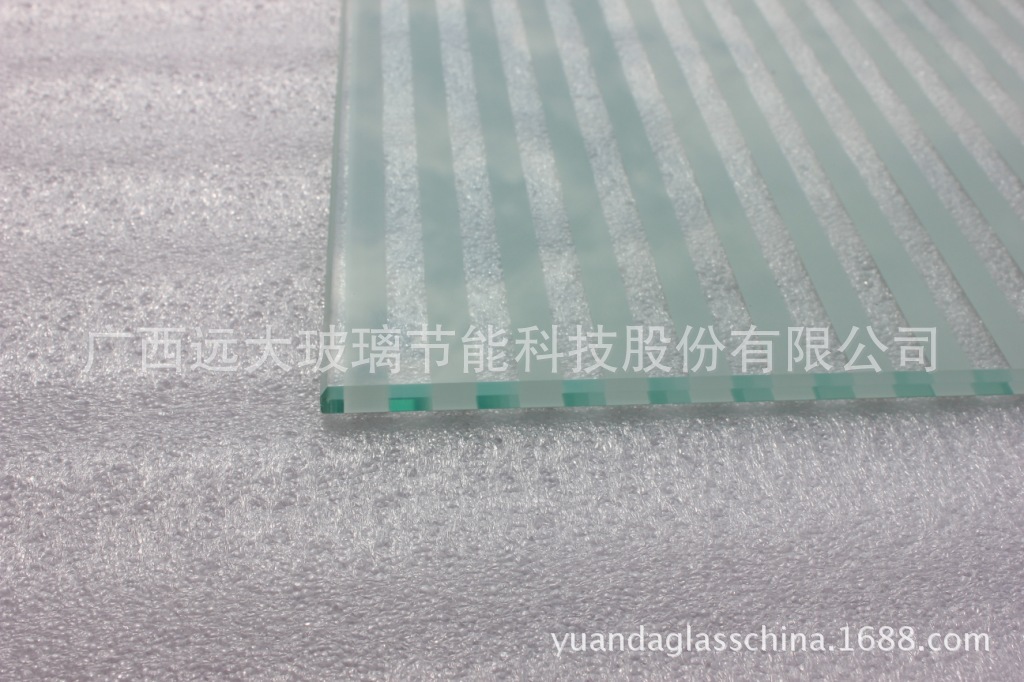 花纹彩釉玻璃 整版彩釉幕墙玻璃 白色圆点,格子,条纹彩釉玻璃