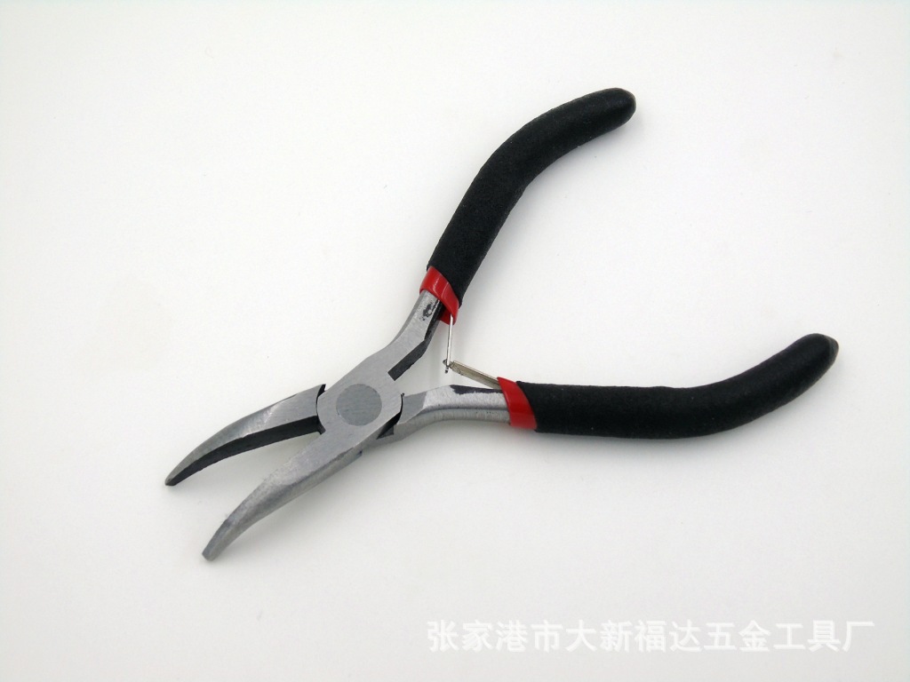 钳子迷你弯嘴钳 4.5寸弯嘴钳125mm 张家港多功能迷你钳