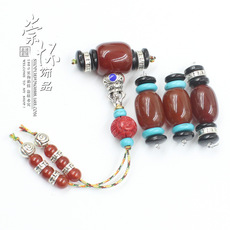 DIY manual Beads beads Material Science   Trinkets accessories wholesale 4-8MM powder Coral Round bead Scattered beads String beads