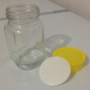 供应大小八角蜂蜜瓶装1斤2斤蜂蜜瓶 蜂蜜玻璃瓶密封罐酱菜瓶