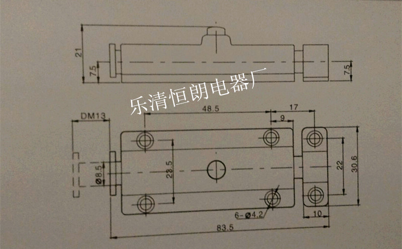 厂家直销ls406门窗插销 配电柜箱门 明暗插销 锌合金材质