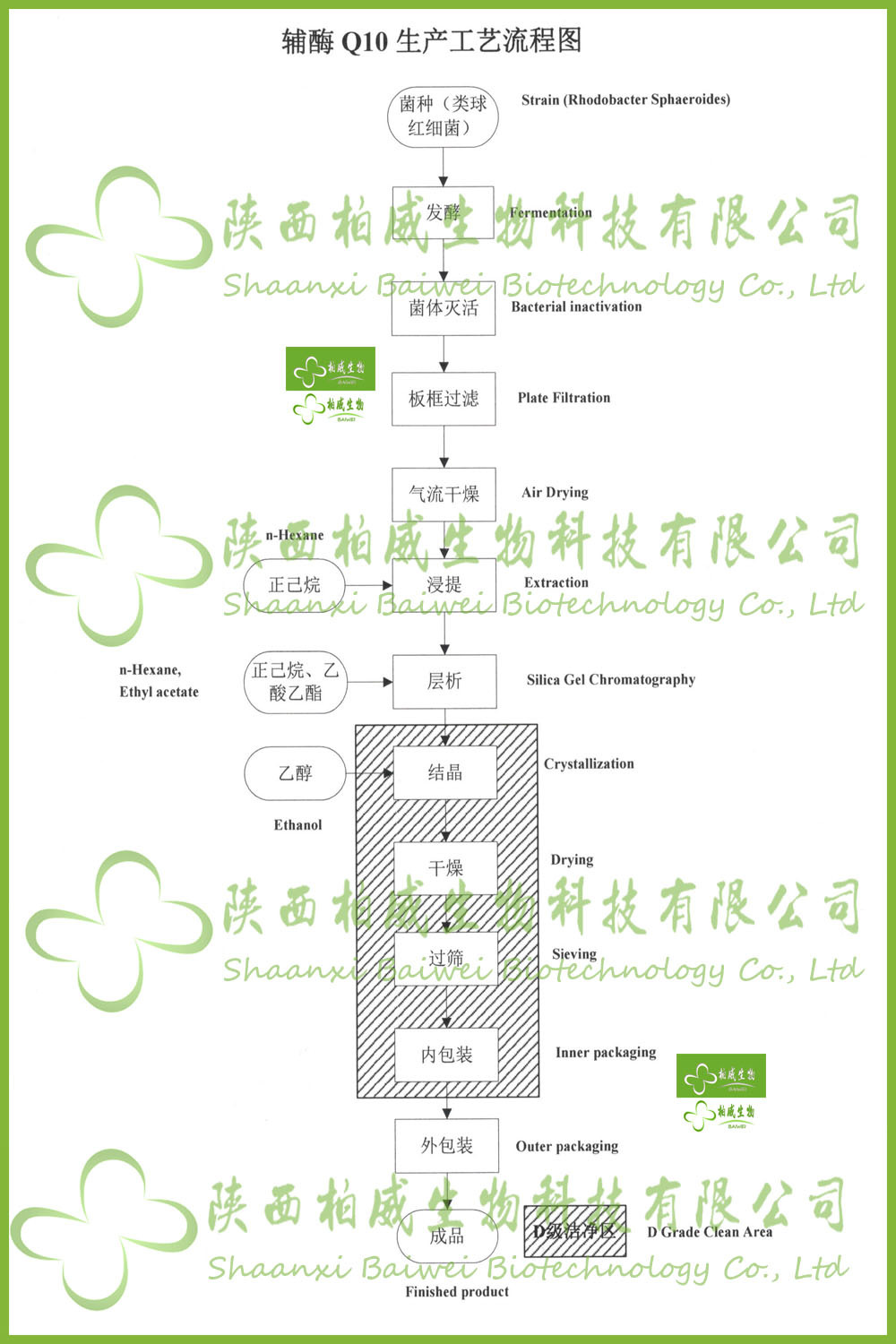 辅酶工艺流程