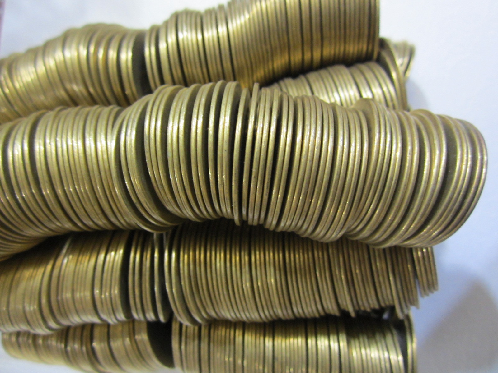 【批发传统方法铸造直径28MM出入铜钱 开光铜
