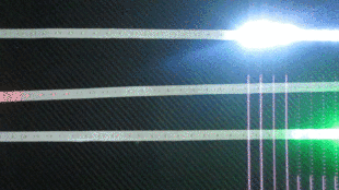汽车摩托车改装12VLED软灯条七彩流星扫描灯带