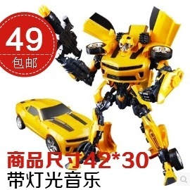 6699变形玩具金刚4 大黄蜂领袖级机器人模型3C正版 最热销玩具