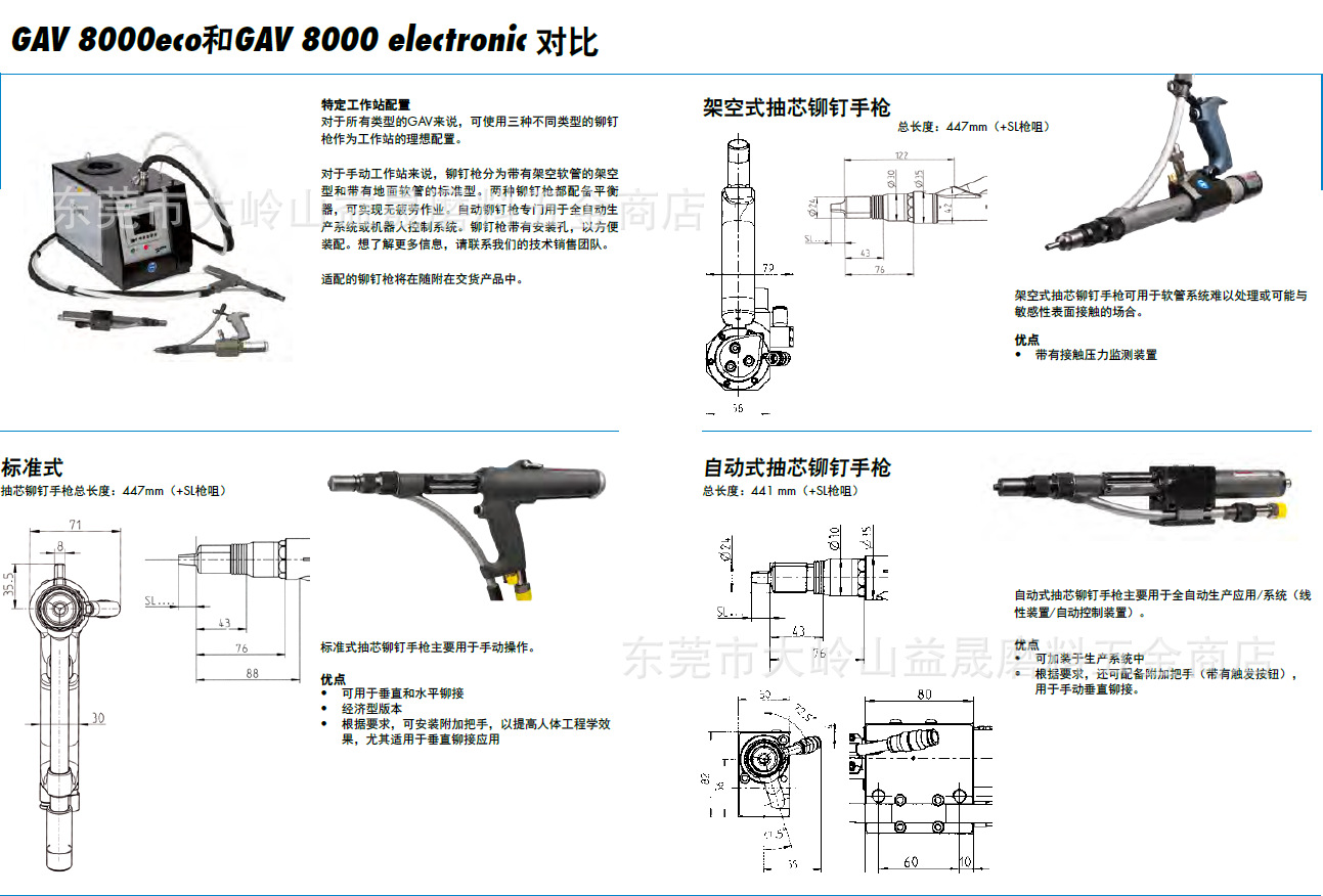 原装德国gesipa全自动铆钉枪 铆接设备 铆接系统gav8000