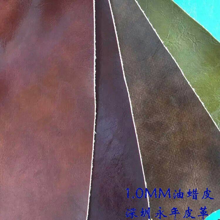 油蜡皮PU 手袋革 沙发革 装饰革图片一