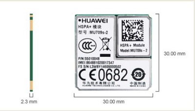 无线通信模块_华为HUAWEI MU709 LGA 3G无