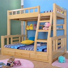 Giường mẹ đặc biệt tùy chỉnh Giường gỗ nguyên khối Giường trẻ em Giường trẻ em Giường tầng cao và thấp Giường trực tiếp Giường trẻ em