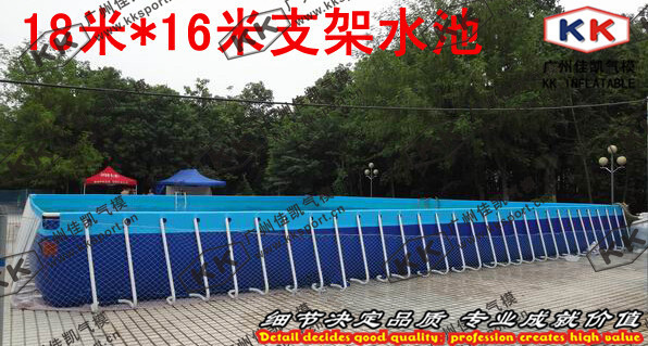【厂家定制大型支架游泳池游泳教学陆地可移动