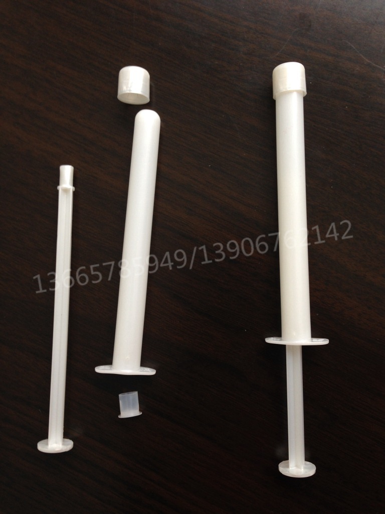 5g直筒高档珠光色一次性妇科给药器 肛门痔疮凝胶管推进器