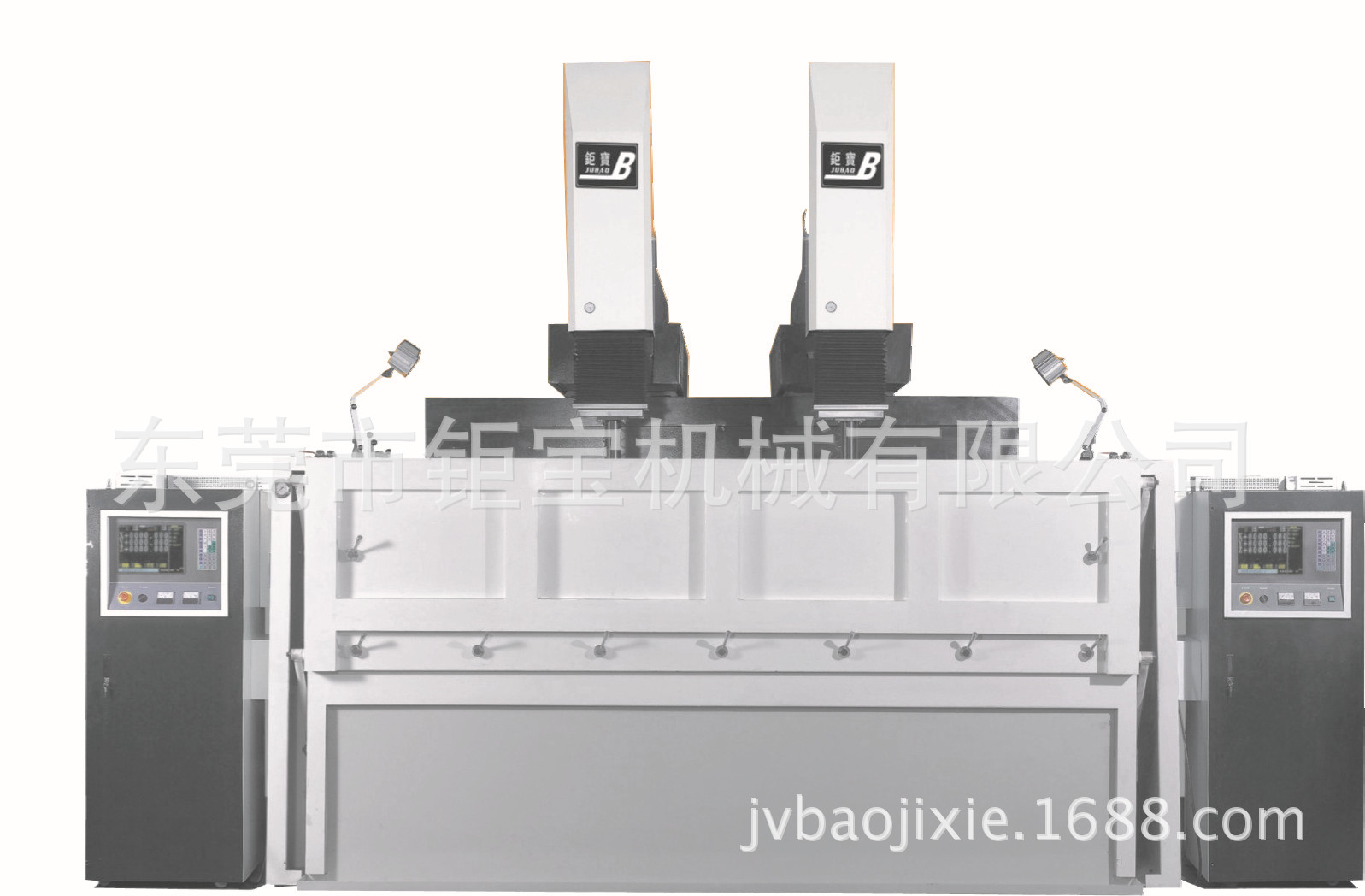 东莞钜宝全自动CNC3010石墨加工双牛头火花机