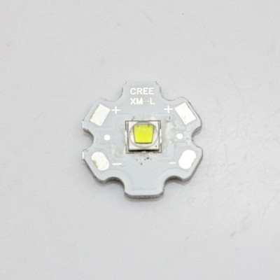 正品cree xm-l2 灯珠灯泡光源灯头led强光充电手电筒20mm 白光