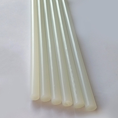 厂家小号胶棒胶枪用热熔胶棒不拉丝乳白色胶棒包装热熔胶条批发