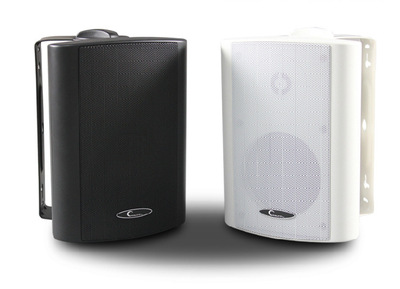 博朗hyb-107t 30w 壁挂喇叭背景音乐 hivi级音质 壁挂音箱