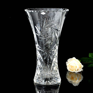 玻璃50水晶花瓶透明 水培器皿 工艺品摆设