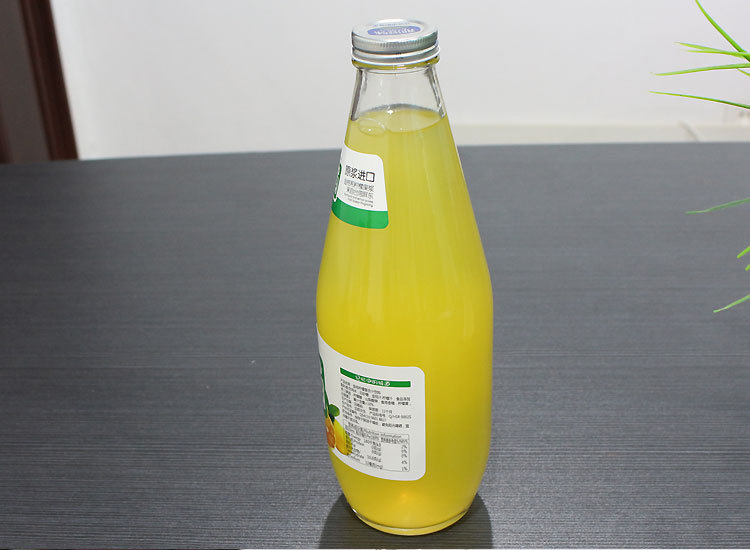 那滋味29度果c 金桔柠檬复合汁饮料 玻璃瓶880ml 原浆进口 婚宴