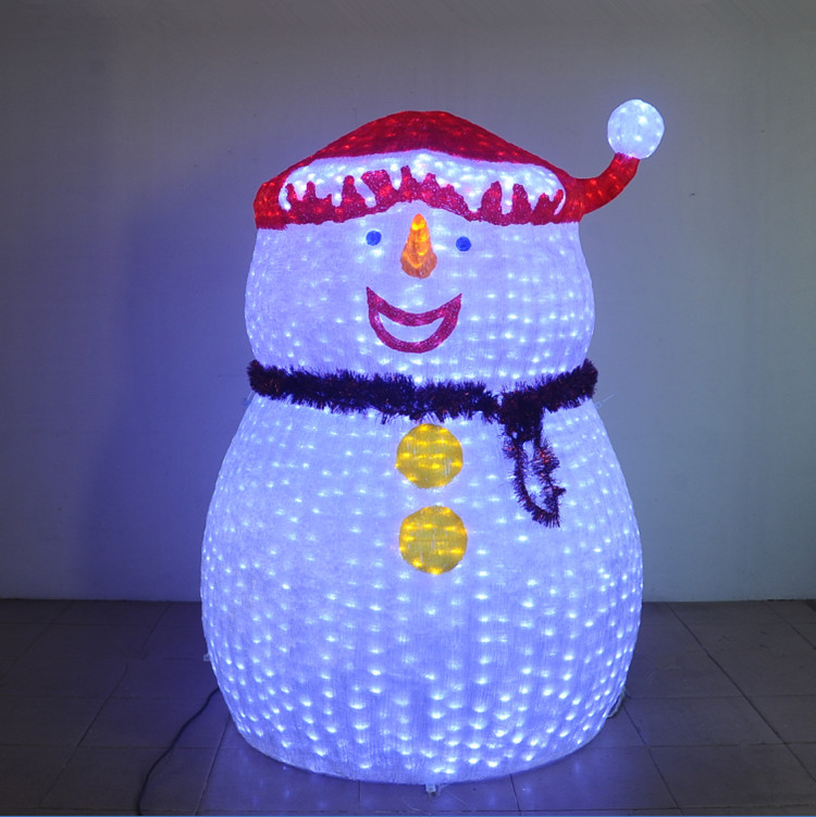 厂家直销:led圣诞雪人灯 led雪人装饰灯 led节日彩灯