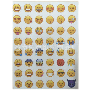 emoji表情贴纸包不干胶批发 900多个iphone笑脸表情贴纸