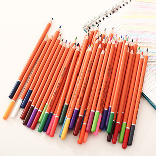 得力6527彩色铅笔涂色笔涂鸦秘密花园填色笔彩铅画笔48色
