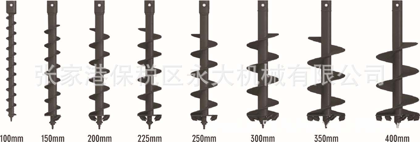 螺旋钻钻具 螺旋钻机 钻头 托架 延长杆 - 影视制作批发交易网
