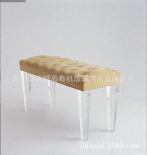 亚克力时尚透明家具配件 水晶椅子脚 沙发腿 桌子脚厂家直销