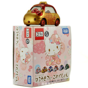 tomy tomica 叠叠乐tomika冰雪奇缘 凯特猫hello kitty限量版