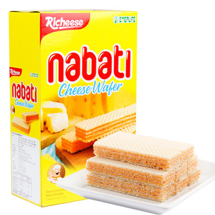 印尼进口丽芝士 Nabati 奶酪威化饼干