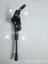 三点固定车梯 稳定可调节脚撑 山地自行车通用型侧支架 鸿森支撑