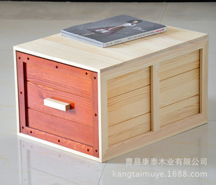 实木包装木盒木箱 zakka杂货收纳 木质红酒箱子包装箱子 木质